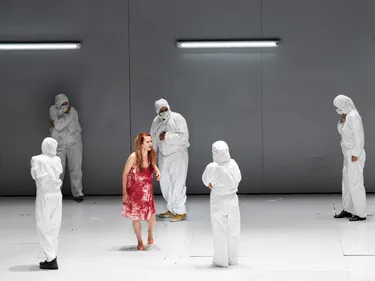 Produktionsfoto: Das Paradies und die Peri