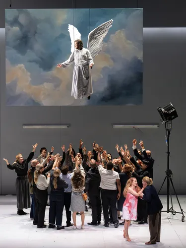 Produktionsfoto: Das Paradies und die Peri