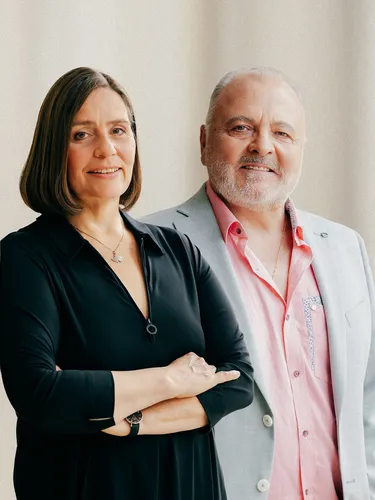 Porträt: Katja Pieweck und Peter Galliard