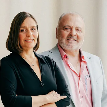 Porträt: Katja Pieweck und Peter Galliard