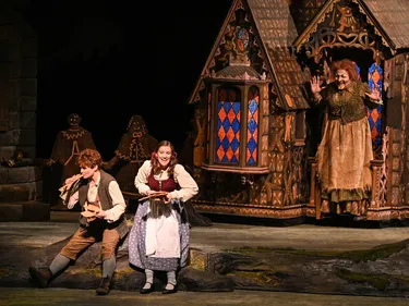 Produktionsfoto: Hänsel und Gretel