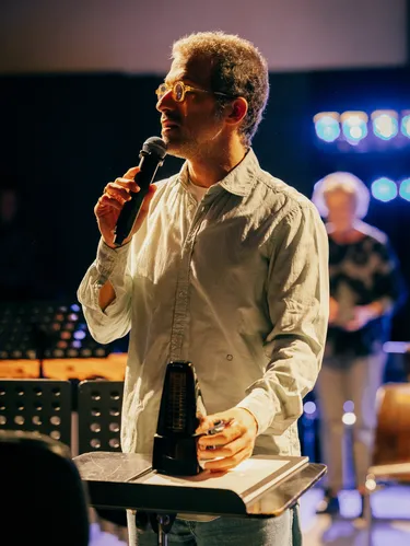 Impression 1. Blaues Konzert