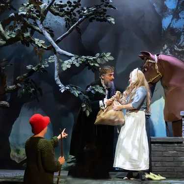 Produktionsfoto: Die Gänsemagd