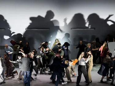 Produktionsfoto: Das Paradies und die Peri