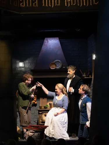 Produktionsfoto: Die Gänsemagd