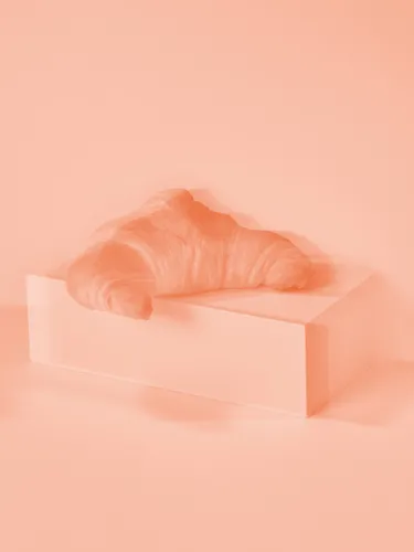 Motiv Croissant mit Omer