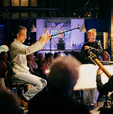 Impression 1. Blaues Konzert