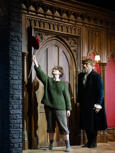 Produktionsfoto: Die Gänsemagd