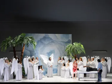 Produktionsfoto: Das Paradies und die Peri