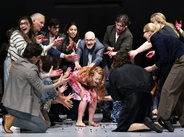 Produktionsfoto: Das Paradies und die Peri