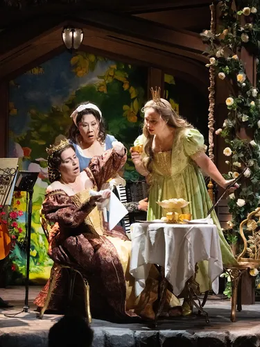 Produktionsfoto: Die Gänsemagd