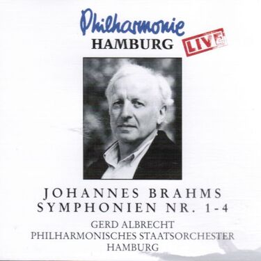 Cover: Brahms - Symphonien 1-4 - Albrecht