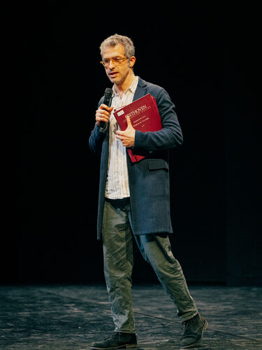 Impression der Abonnent:innenpräsentation 26/27
