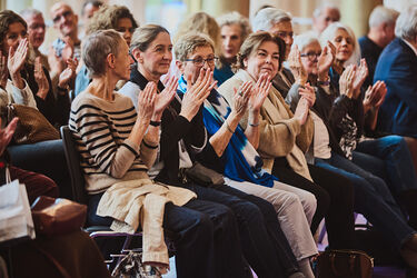 Publikum der Eröffnungsdiskussion